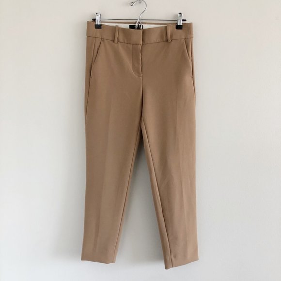 J. Crew Cameron Pant 4 High Rise / Waisted Tan